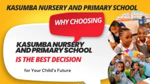 Kasumba Nursery and Primary School classroom in Mubende