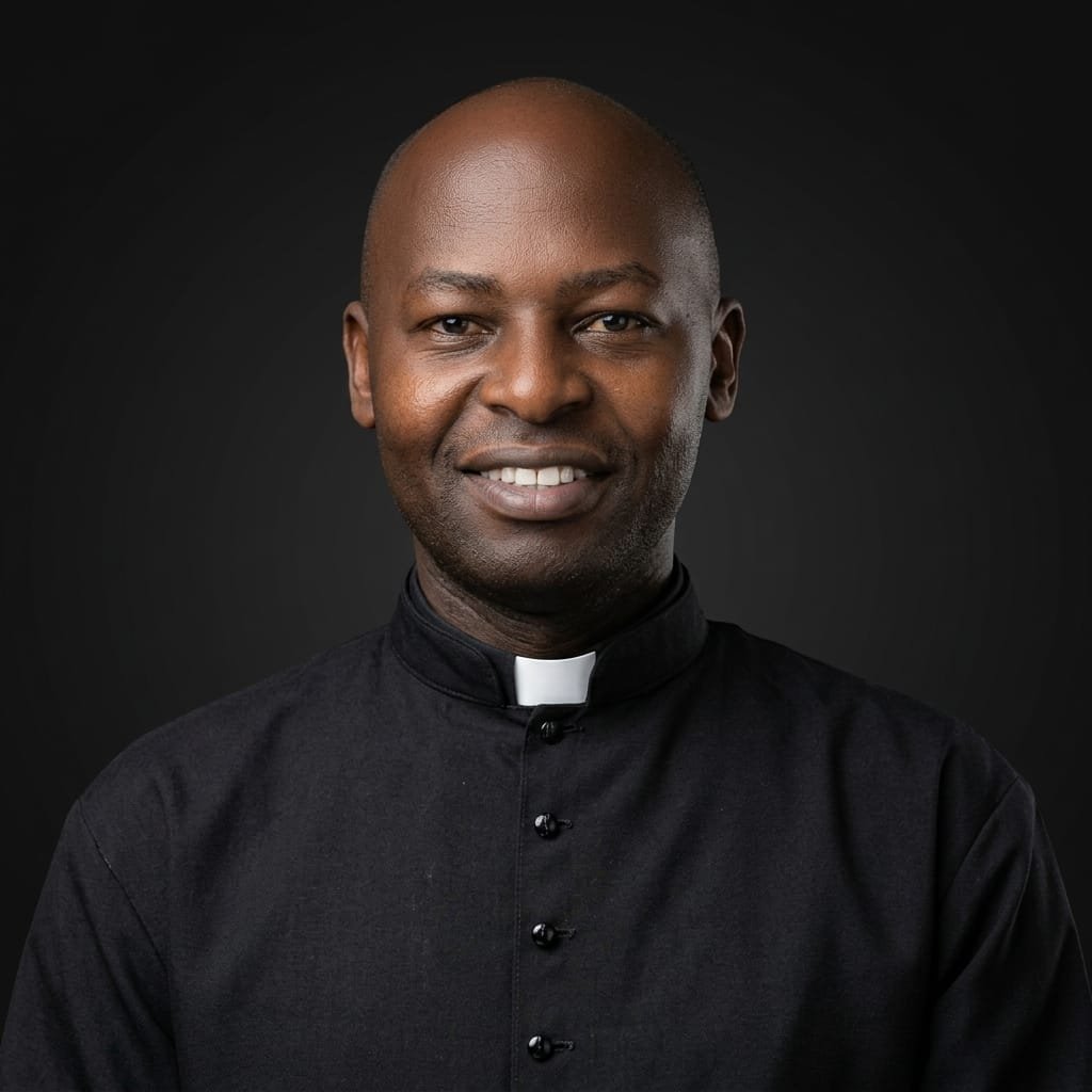 Rev. Fr. Robert Migadde, Board Member of Kasumba Nursery and Primary School in Mubende, Uganda